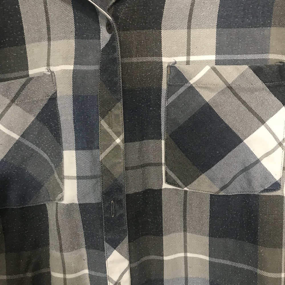 Plaid hooded jacket